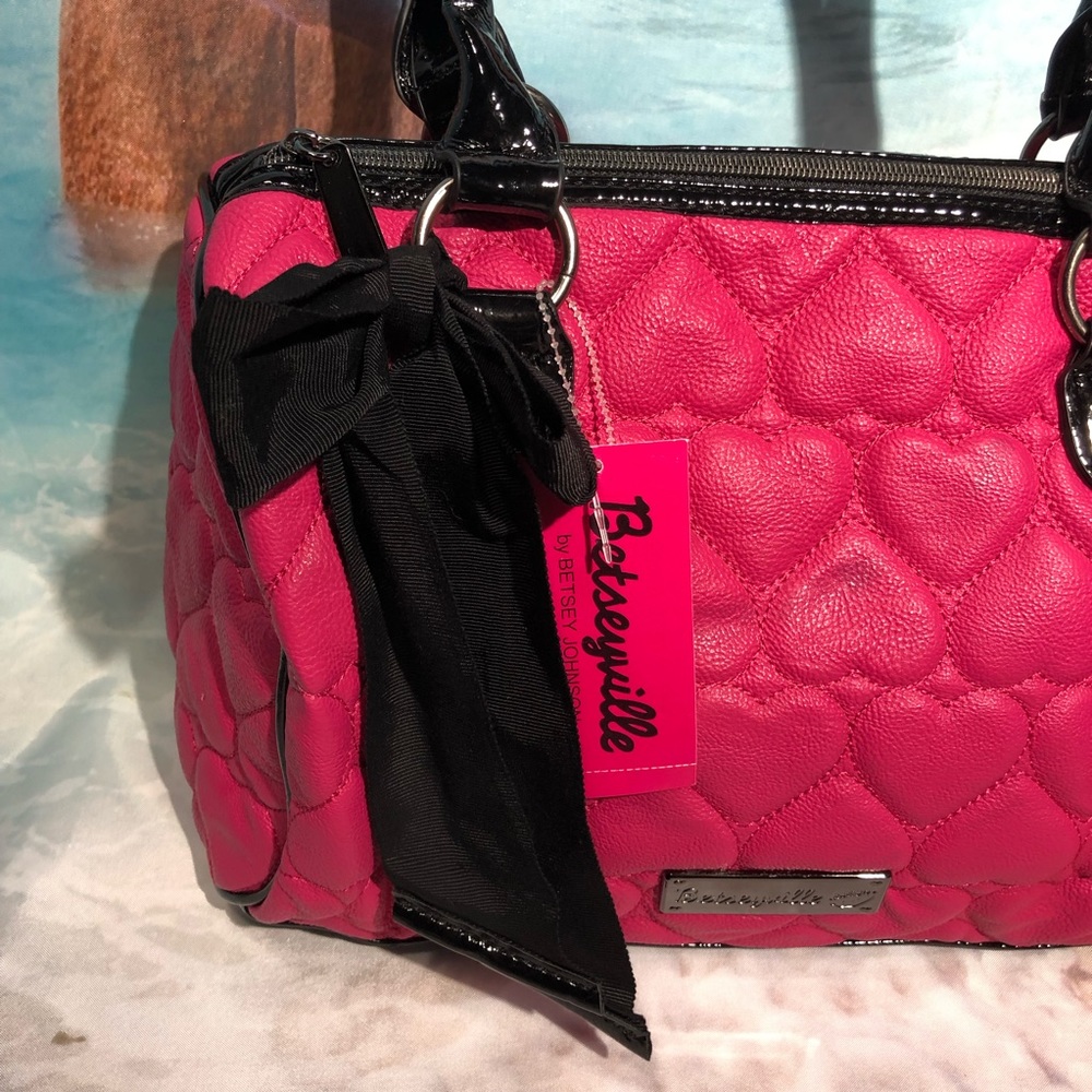 SOLD ❌Betsy Johnson satchel Bag - Picture 2 of 8